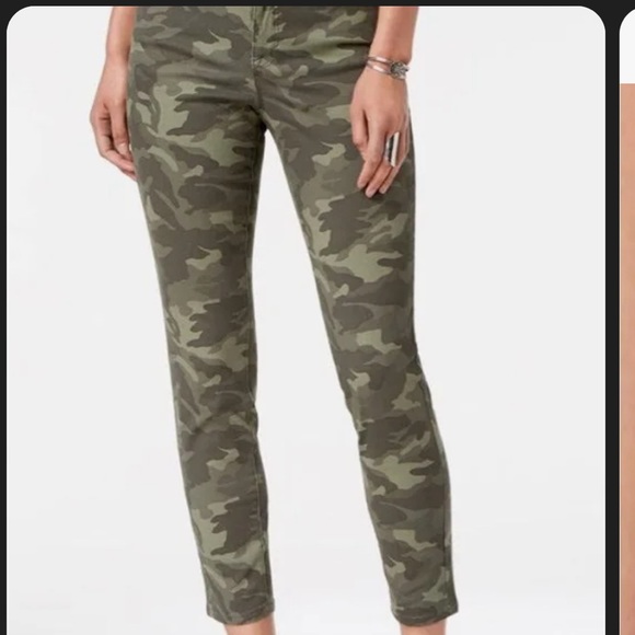 Style & Co Camouflage Skinny/Curvy Leg Jeans size 8 NWT - Picture 2 of 13
